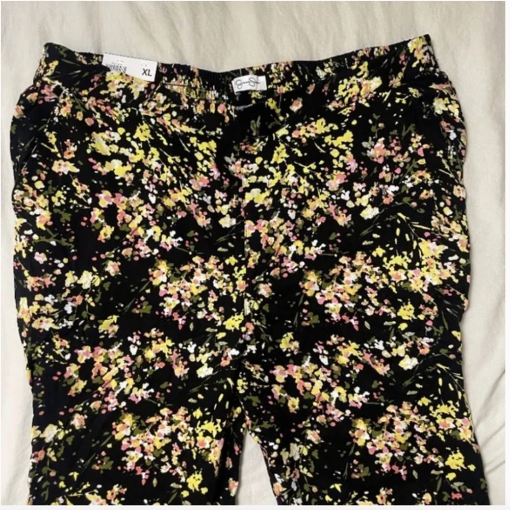 Jessica Floral Boho Peasant Hipster Spring Summer Picnic Chic Beach Glam Pants